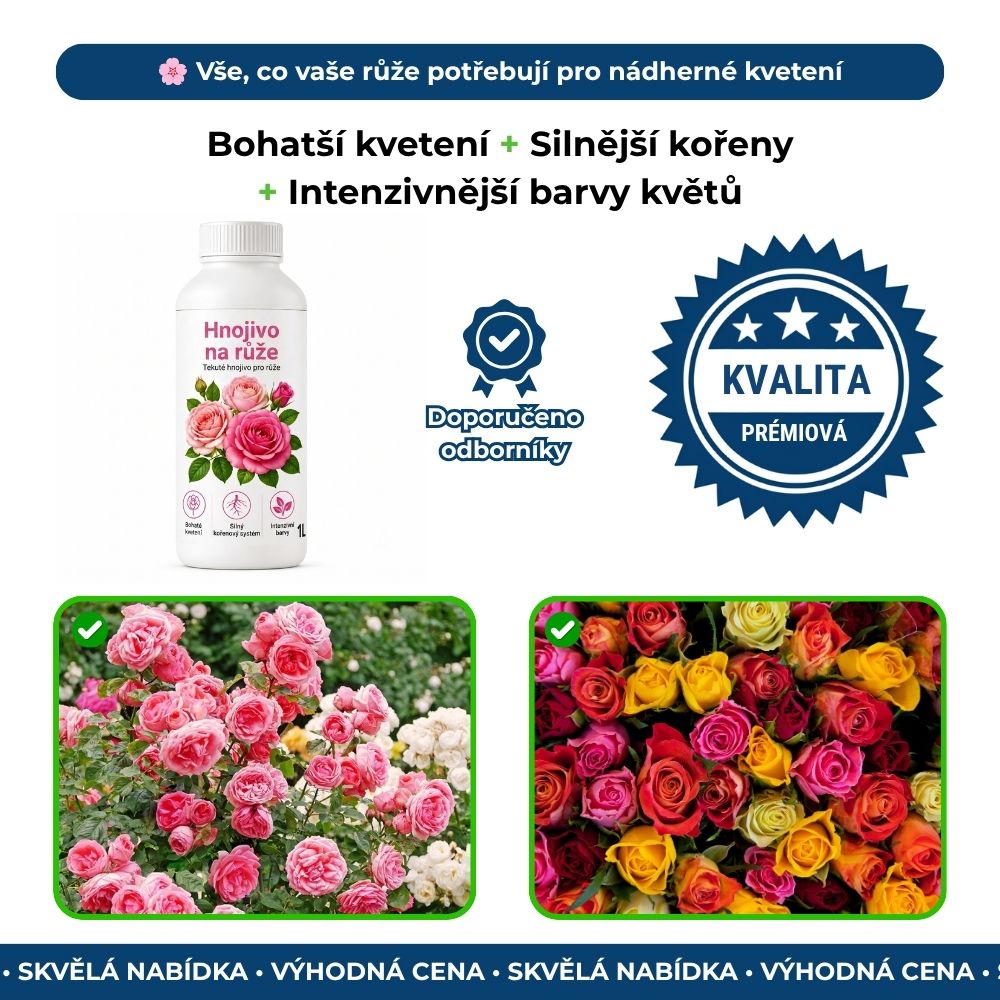Hnojivo na růže – 1 l