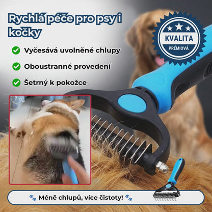 Kartáč na péči o domácí mazlíčky